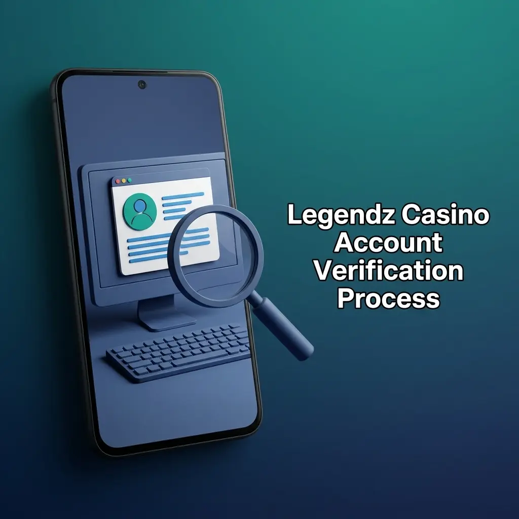 Legendz Casino KYC account verification process for US players showing identity and document submission steps