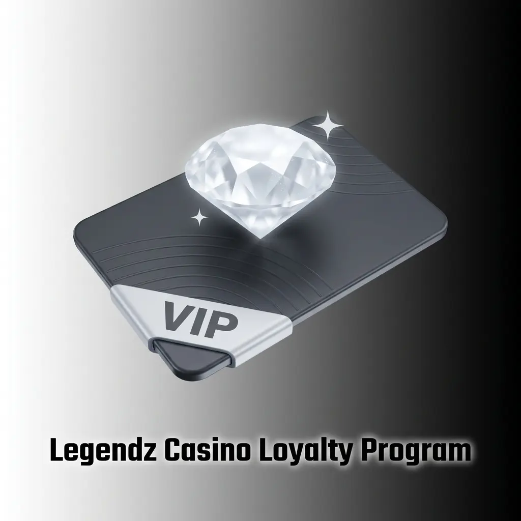 Legendz Casino loyalty program tier chart showing Bronze, Silver, Gold, and Platinum VIP rewards and point structures
